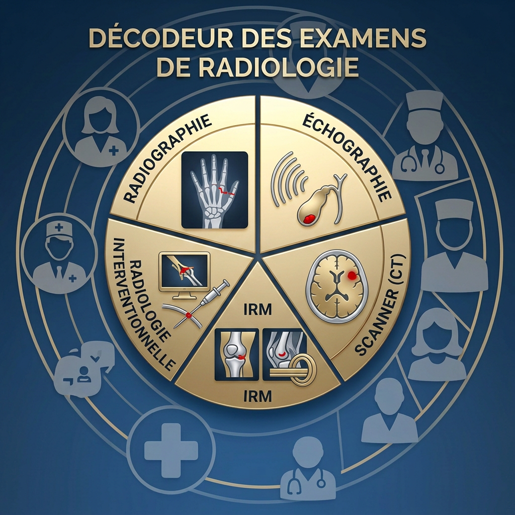 Décodeur JurisMedX des examens de radiologie